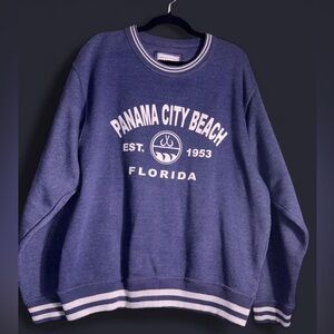 Panama City Beach Blue Sweater size XL